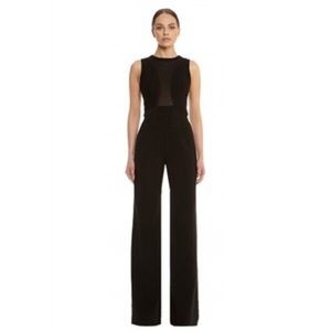 AQ AQ Scorpio mesh panel jumpsuit