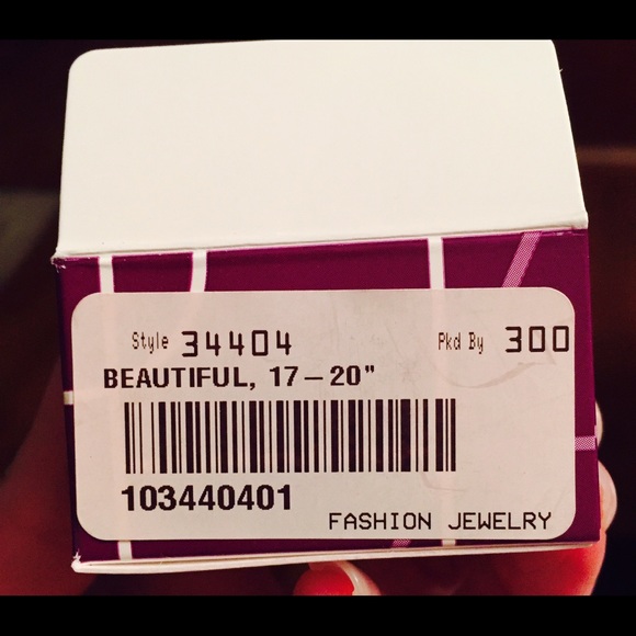 NIB Lia Sophia Beautiful Silver Necklace - Picture 5 of 5