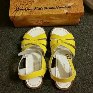 Yellow Salt Water Sandals - Size 5 UK