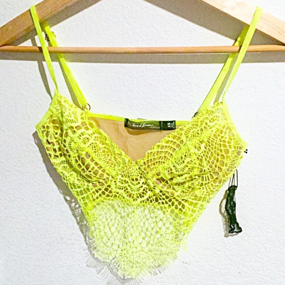 FLL Bat Your Lashes Underwire Bra - Highlighter