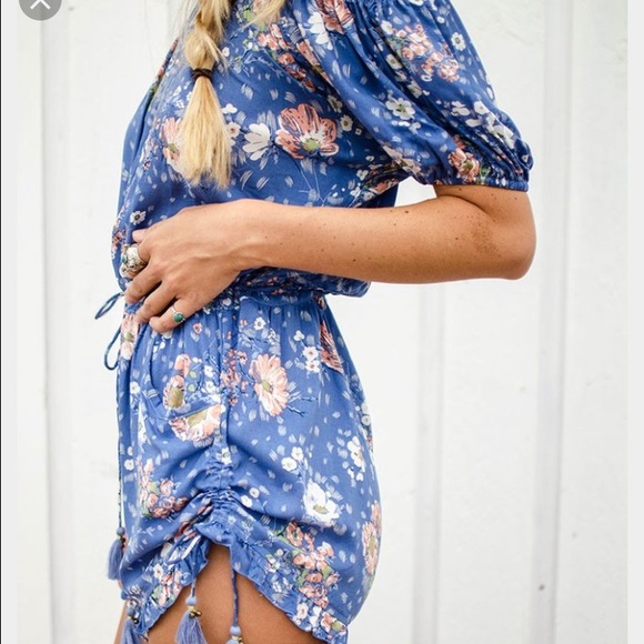 ISO spell sundancer playsuit in blue ❤️❤️