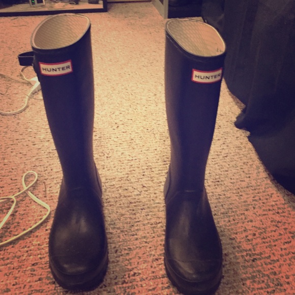 Hunter rain boots
