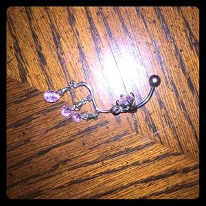 SALE⚜Pink chandelier Belly Ring