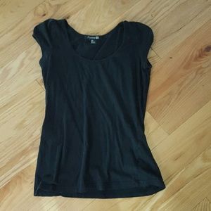 Foever 21 Plain black tee.