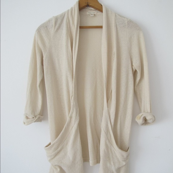 Silence + Noise Cream Cardigan