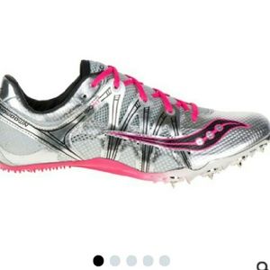 Saucony track spikes