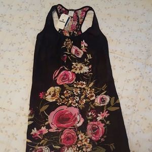 Reversible black & floral Summer desss