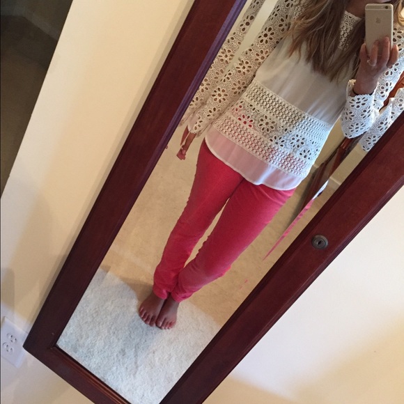 Pink vineyard vine Corduroy pant