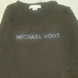 Brown MK SHIRT. SZE L