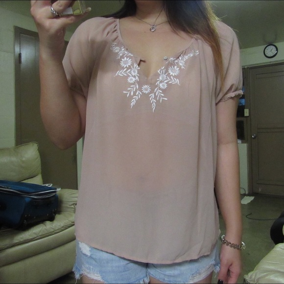 mauve top