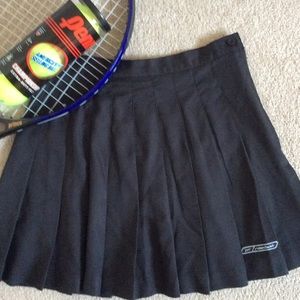 Pleated tennis skirt