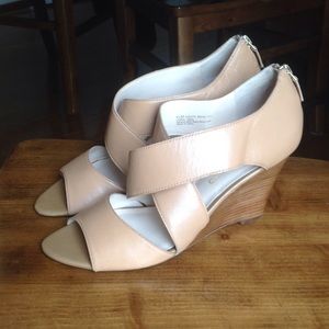 Franco Sarto Tan Wedges