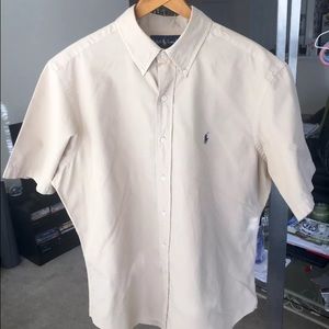 SOLD‼️Ralph Lauren Khaki Button Up