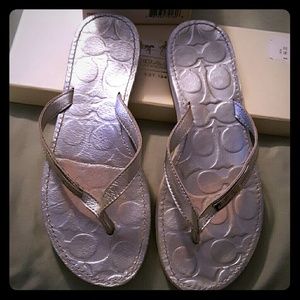 Coach Flip Flops