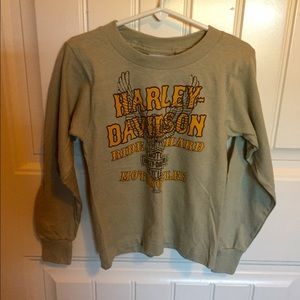 Boys HARLEY-DAVIDSON top.  Size 2-4 Toddler