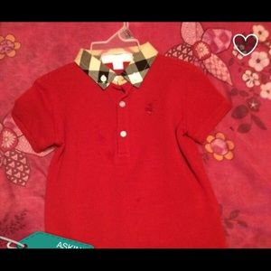 Boys Burberry tshirt