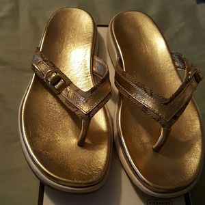 Vintage coach sandals