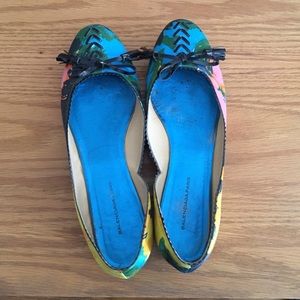Gorgeous Balenciaga floral flats sz 39