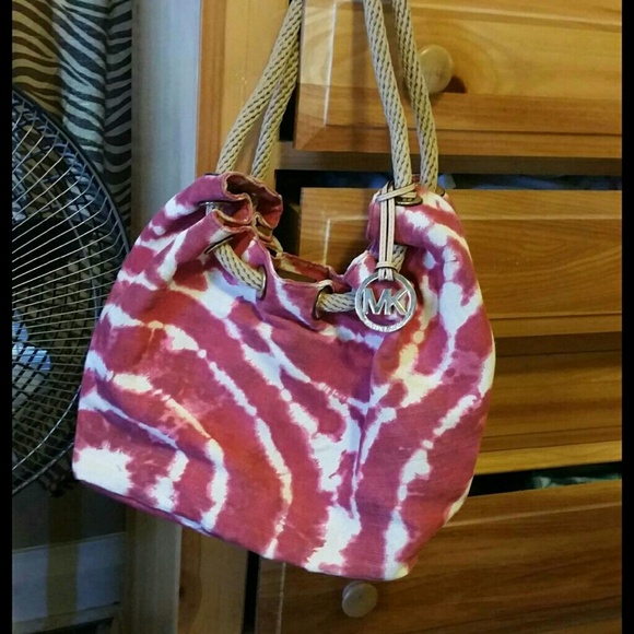 Pink tyedye bag SOLD