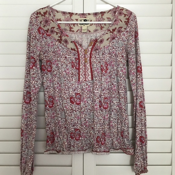 Throwback Lucky Boho Top