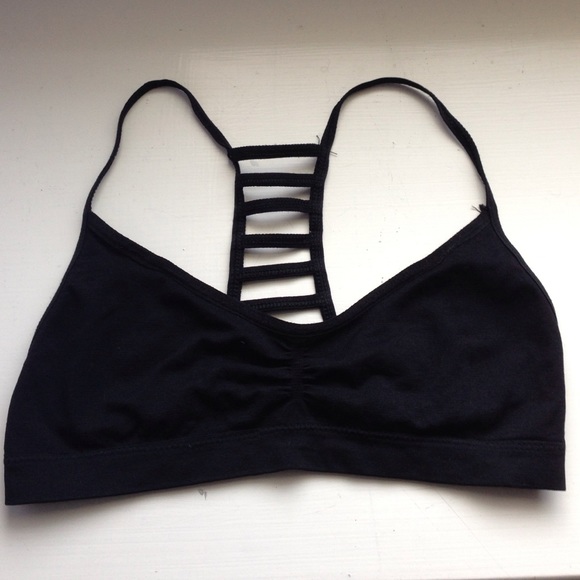 Black Caged Bralette