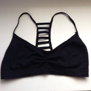 Black Caged Bralette