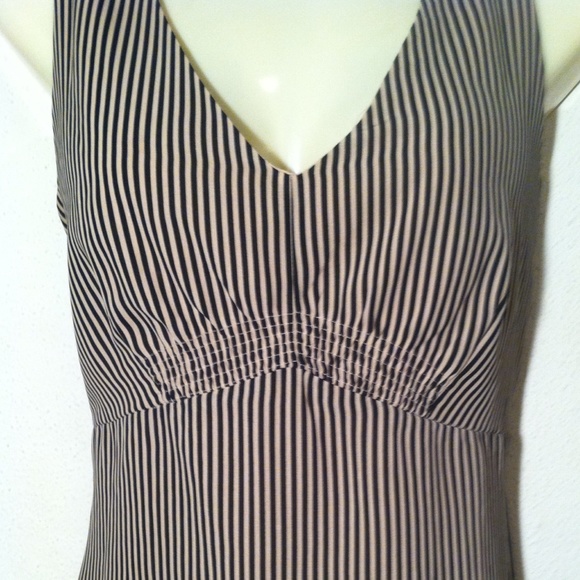 Covington black & brown blouse