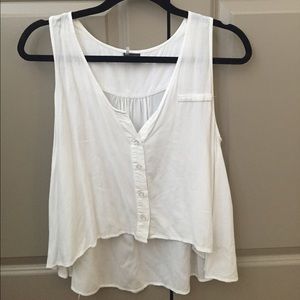 Urban Outfitters flowy crop top