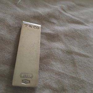 Authentic Tiffany money clip