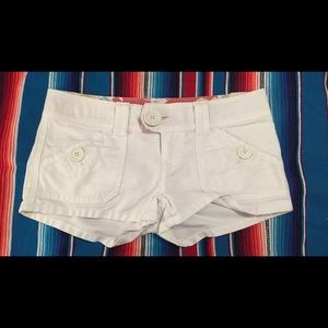 Hollister Co. White shorts