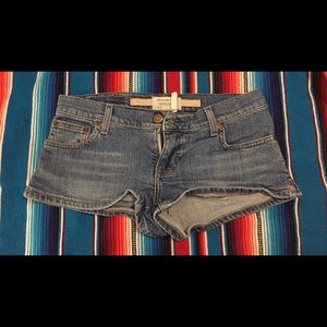 Abercrombie denim shorts