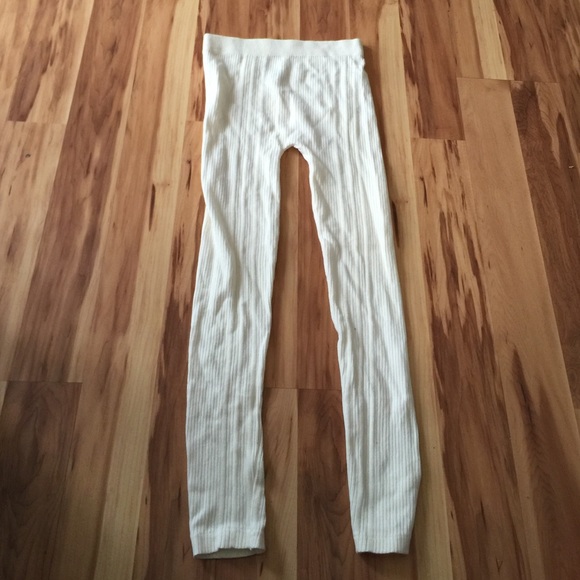 White leggings