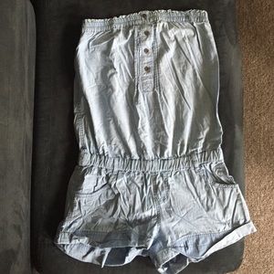 Small Jean romper
