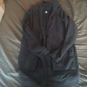 Wilfred zip cardigan