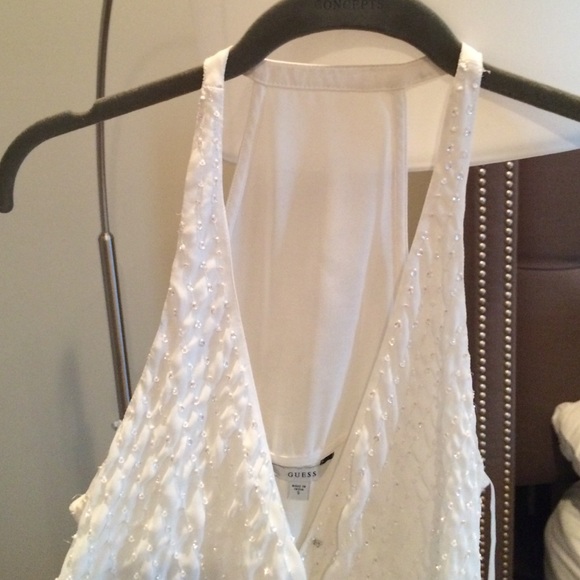 Guess super cute going out surplice top - Picture 3 of 4