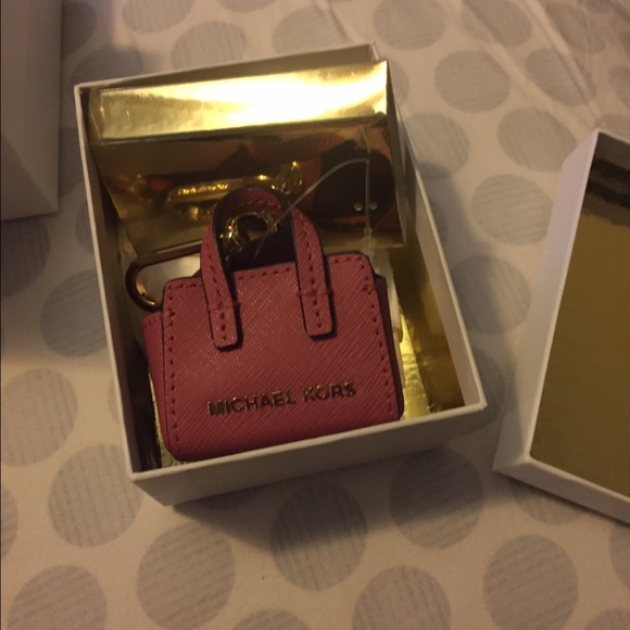 Michael Kors Key charm key chain.