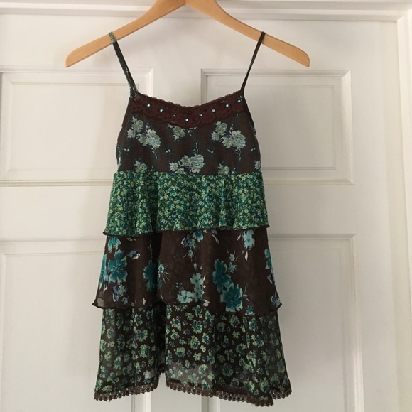 Children's Limited Too Flowery Tank