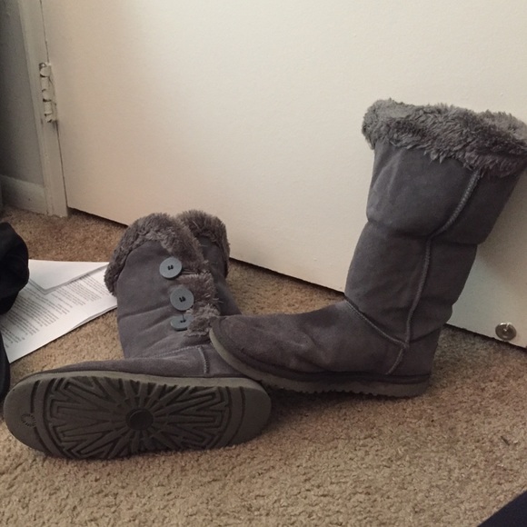gray bailey button uggs tall gray bailey button uggs tall