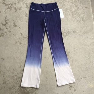 Hip Dip-Dye Yoga Pants NWT