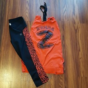 Zumba work out outfit