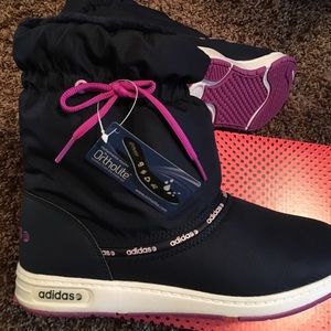 Adidas fur boots