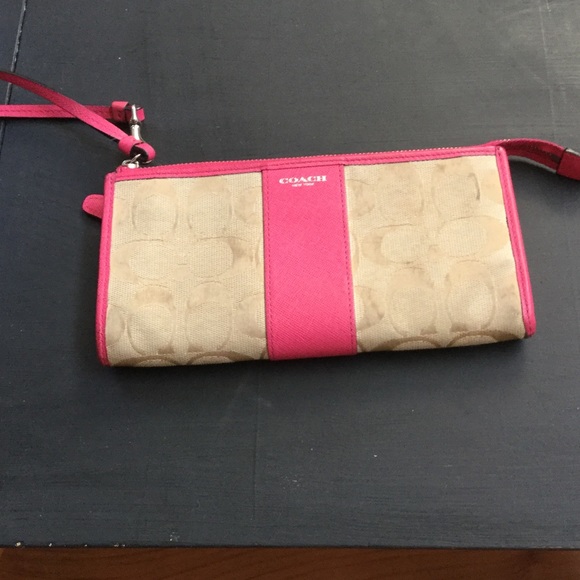 Coach wristlet/ wallet combo