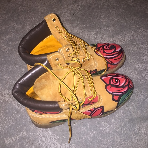 Custom made Timberland boots