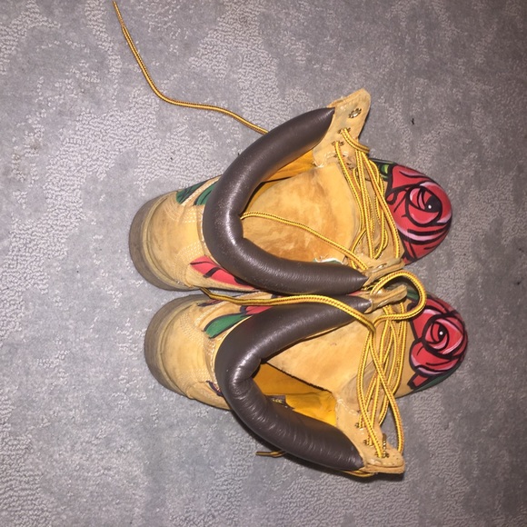 Custom made Timberland boots