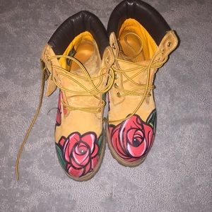 Custom made Timberland boots