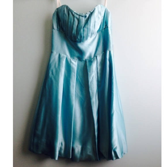 Bianca Nero strapless silk cocktail dress - Picture 1 of 3