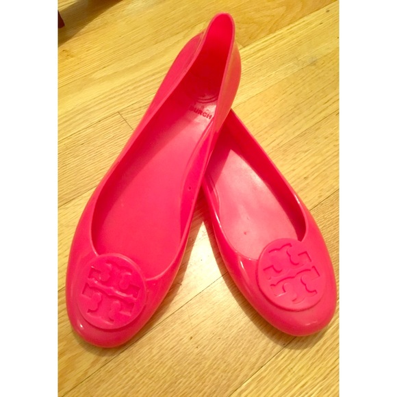 TORY BURCH - Womens Flats with logo in bright pink