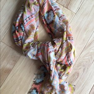 Multi-colored scarf