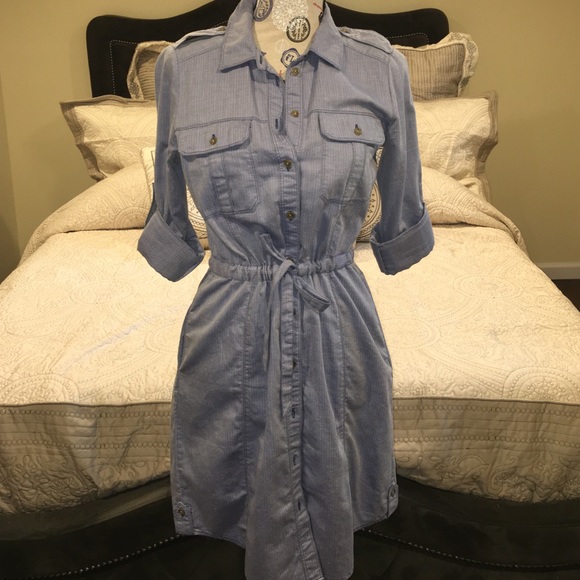 GAP Dresses & Skirts - NWT Gap Chambray L/S Summer Shirt Dress