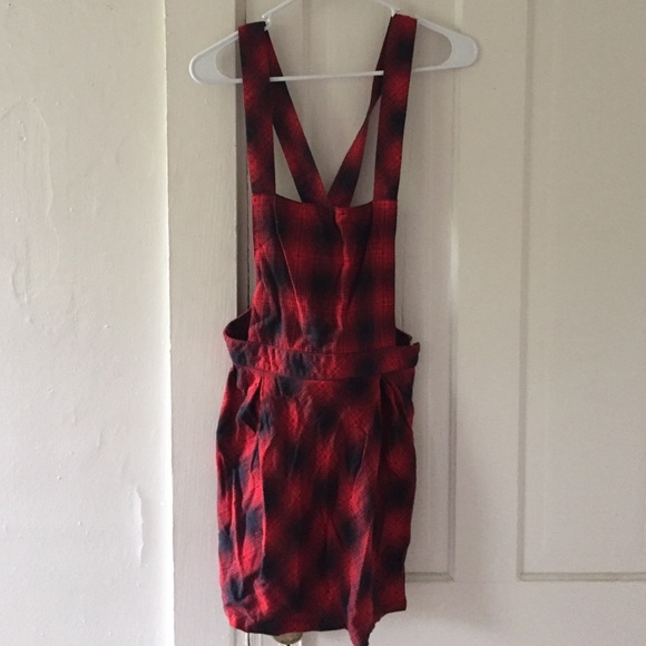 Lumberjack inspired skater dress